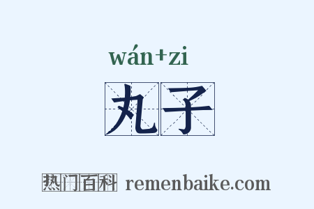 丸子是什么意思的图片